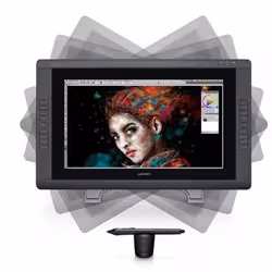 Wacom Cintiq 22HD touch 21.5" 210 cd/m² Full HD Noir Écran tactile - Vue supplémentaire 4